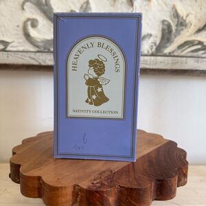 Avon Heavenly Blessings Nativity Collection Mary, Joseph, Baby Jesus